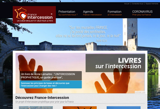 Website 
	france-intercession.com desktop preview