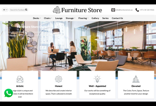 Website 
	furniturestore.ae desktop preview