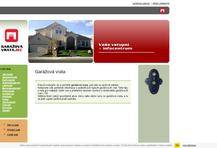 Website 
	garazova-vrata.biz desktop preview