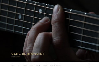 Website 
	genebertoncini.com desktop preview