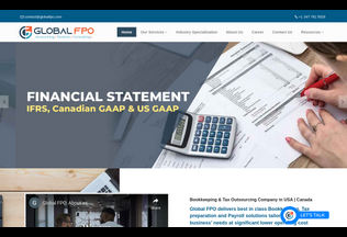 Website 
	globalfpo.com desktop preview