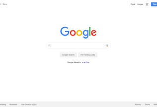 Website 
	google.co.th desktop preview