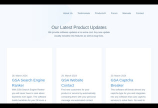 Website 
	gsa-online.de desktop preview