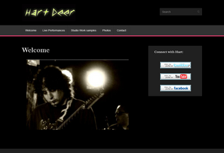 Website 
	hartdeer.net desktop preview
