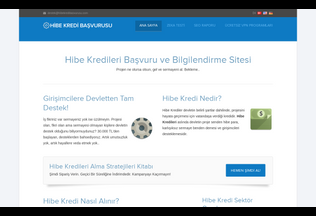 Website 
	hibekredibasvurusu.com desktop preview