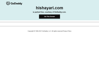 Website 
	hishayari.com desktop preview