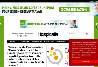 Website 
	hospitalia.fr desktop preview