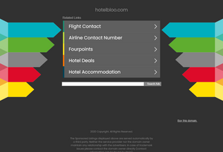 Website 
	hotelbloo.com desktop preview