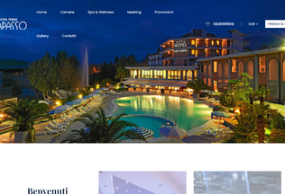 Website 
	hoteltermecapasso.com desktop preview