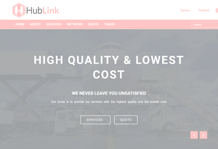 Website hublink.ae desktop preview