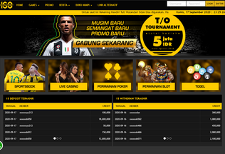 Website 
	indosuperbet.org desktop preview