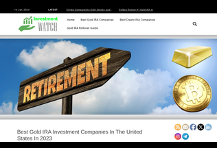 Website 
	investmentwatch.org desktop preview