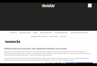 Website 
	isostar24.de desktop preview