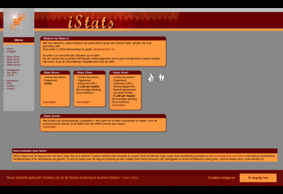 Website 
	istats.nl desktop preview