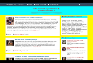 Website 
	kadikoyescortq.com desktop preview