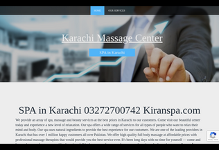 Website 
	karachi-massage.onepage.website desktop preview