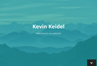 Website 
	kevin-keidel.de desktop preview