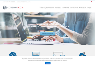 Website 
	kotisivut.com desktop preview
