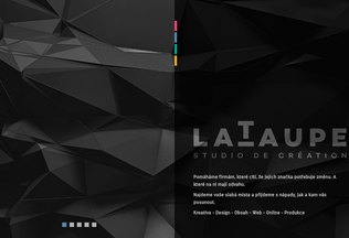 Website 
	lataupe.cz desktop preview