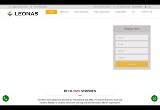 Website 
	leonas.in desktop preview