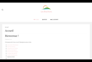 Website 
	lesbrachons.fr desktop preview