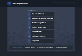 Website 
	limpiaexpress.com desktop preview