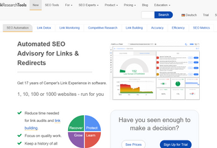 Website 
	linkresearchtools.com desktop preview