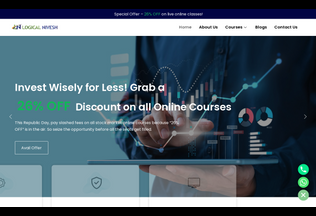 Website 
	logicalnivesh.com desktop preview