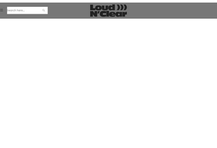 Website loudandclear.id desktop preview