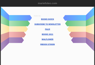 Website 
	mariefoleo.com desktop preview