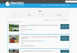 Website 
	marknetlive.com desktop preview