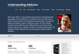 Website 
	memoirsofanaddictedbrain.com desktop preview