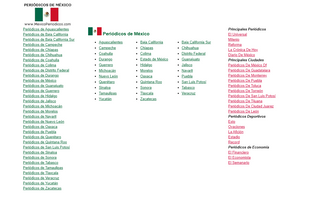 Website 
	mexicoperiodicos.com desktop preview
