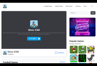 Website 
	moto-x3m.me desktop preview
