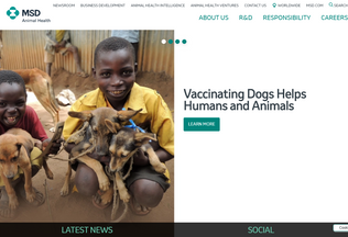 Website 
	msd-animal-health.com desktop preview