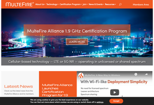 Website 
	multefire.org desktop preview