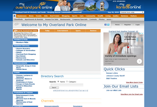 Website 
	myoverlandparkonline.com desktop preview