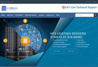 Website 
	myvpshost.org desktop preview