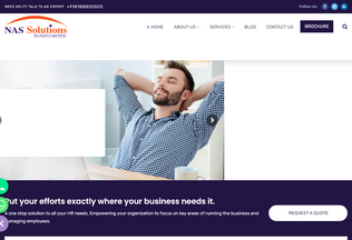 Website 
	nassolutions.in desktop preview