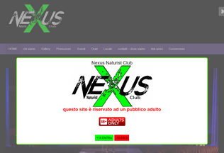 Website nexusnaturist.it desktop preview