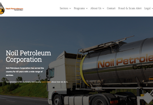 Website 
	noilcorp.com desktop preview