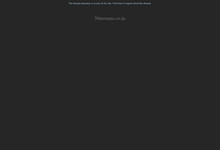 Website 
	ntaexams.co.in desktop preview