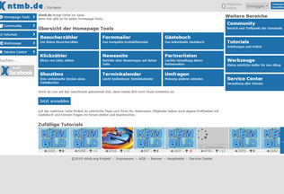 Website 
	ntmb.de desktop preview