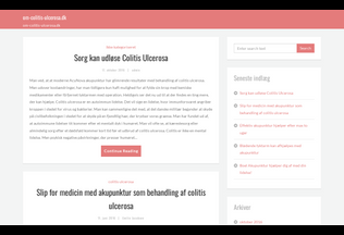 Website 
	om-colitis-ulcerosa.dk desktop preview
