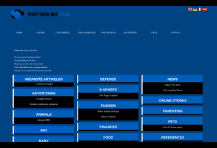 Website 
	partner-biz.com desktop preview