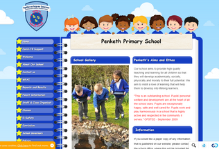 Website 
	penkethprimary.co.uk desktop preview