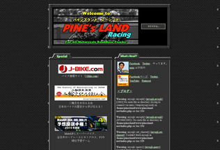 Website pinesland.net desktop preview