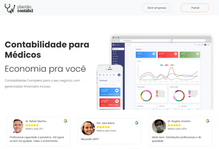 Website plantaocontabil.com.br desktop preview