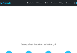 Website 
	proxyti.com desktop preview