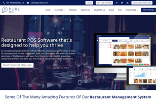 Website 
	pureipos.com desktop preview